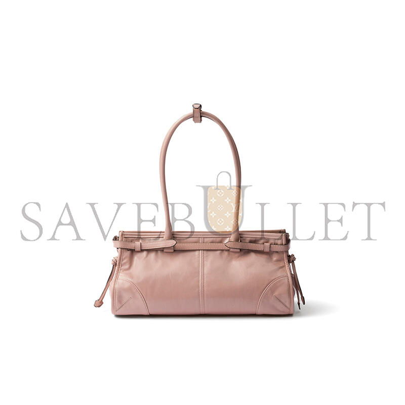 PRADA BONNIE MEDIUM LEATHER HANDBAG 1BA426  (32*15.5*12cm)